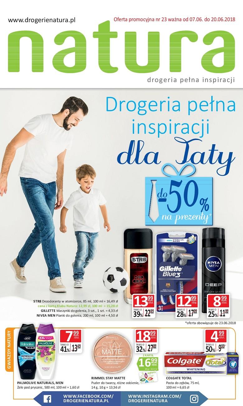 Gazetka promocyjna Drogerie Natura str. 1