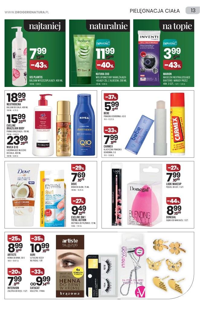 Gazetka promocyjna Drogerie Natura str. 13
