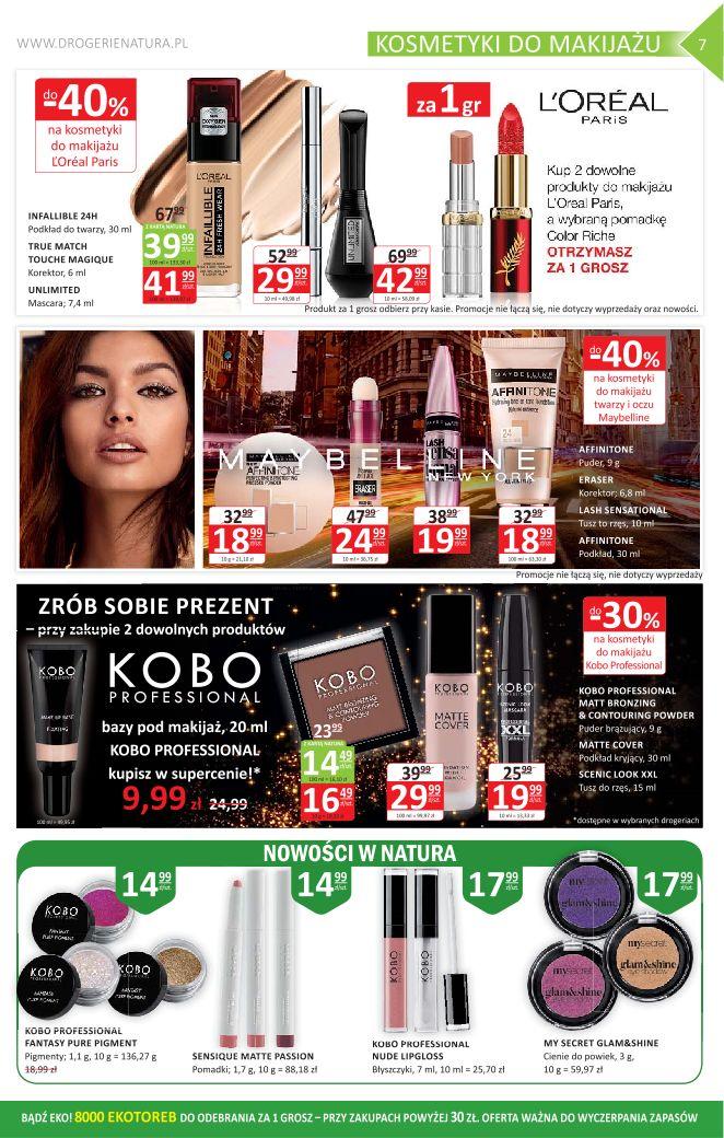 Gazetka promocyjna Drogerie Natura str. 7