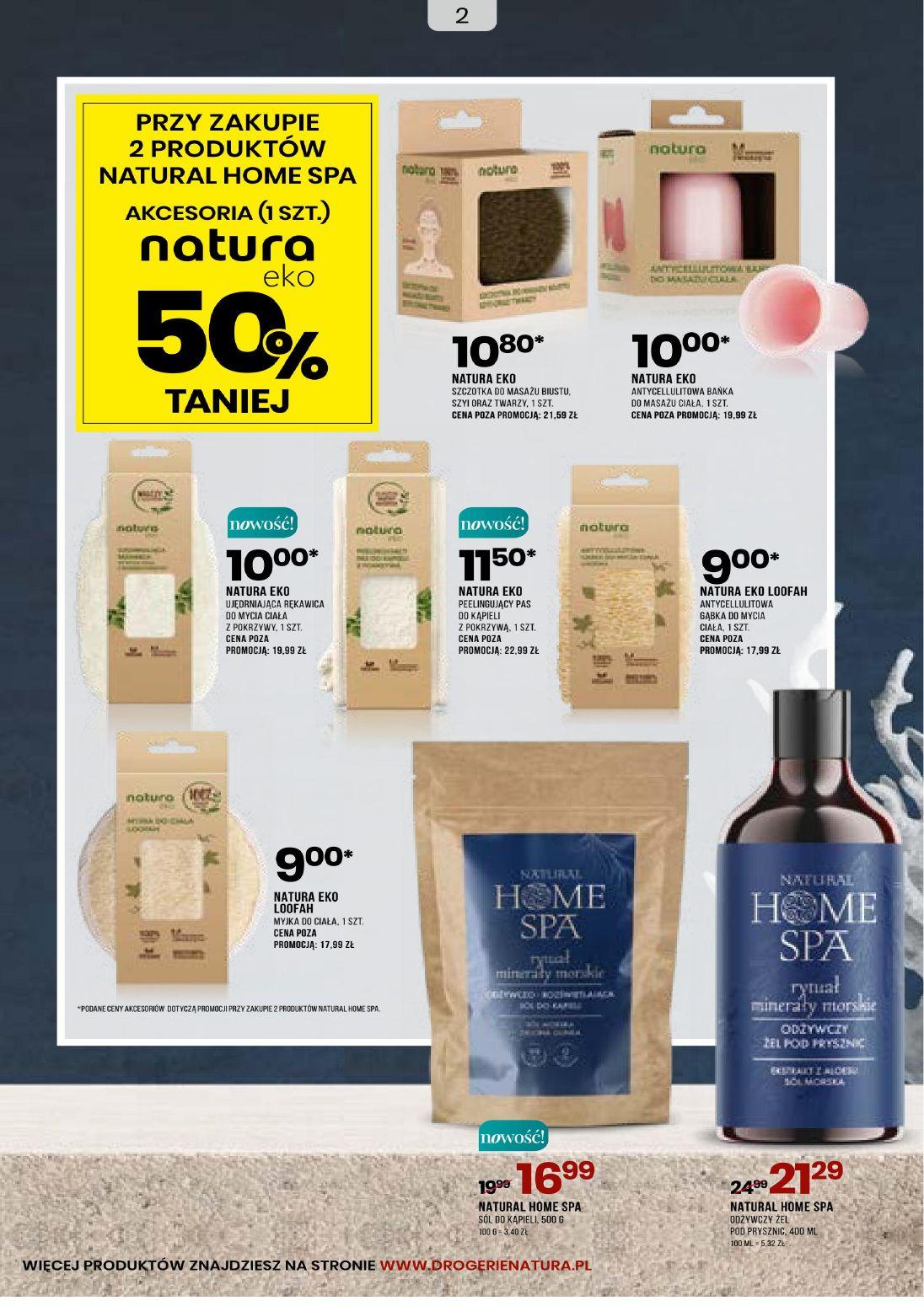 Gazetka promocyjna Drogerie Natura str. 2