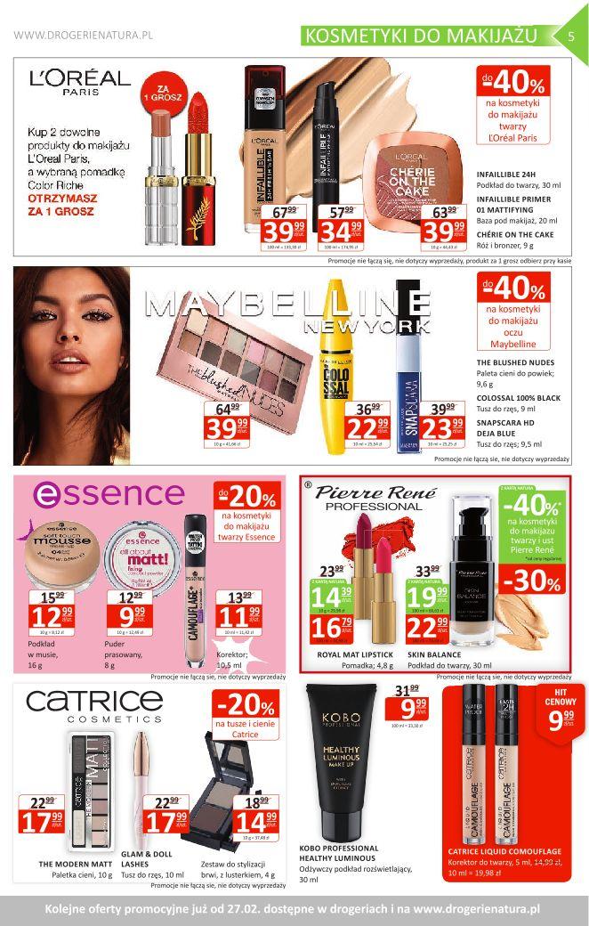Gazetka promocyjna Drogerie Natura str. 5