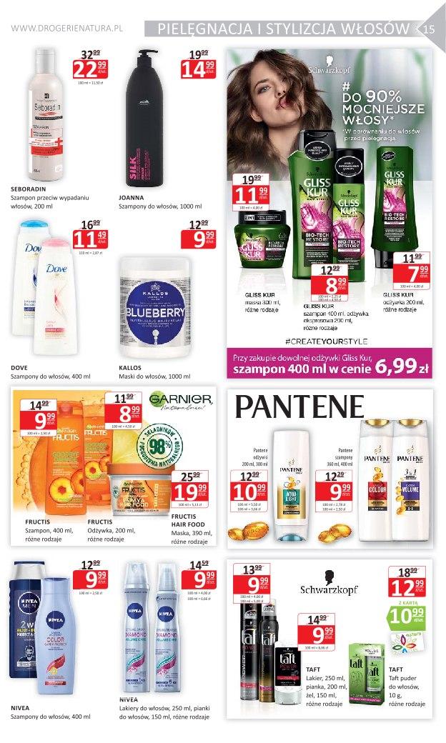 Gazetka promocyjna Drogerie Natura str. 15