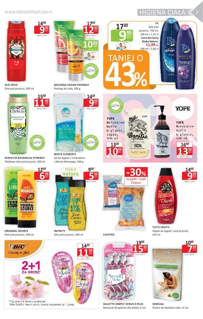 Gazetka promocyjna Drogerie Natura str. 7