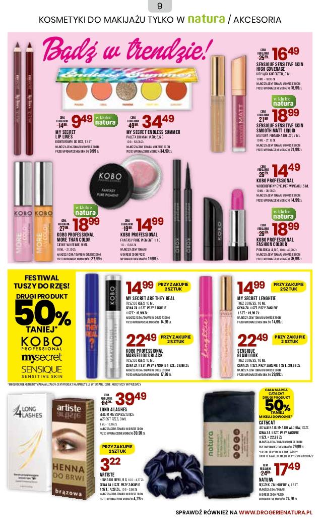 Gazetka promocyjna Drogerie Natura str. 9
