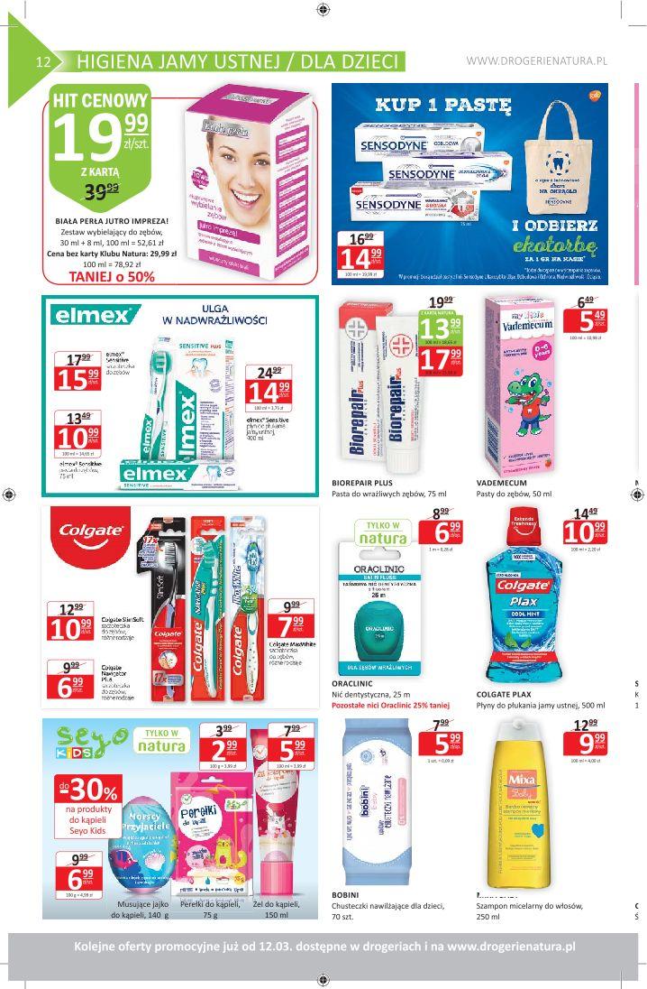 Gazetka promocyjna Drogerie Natura str. 12