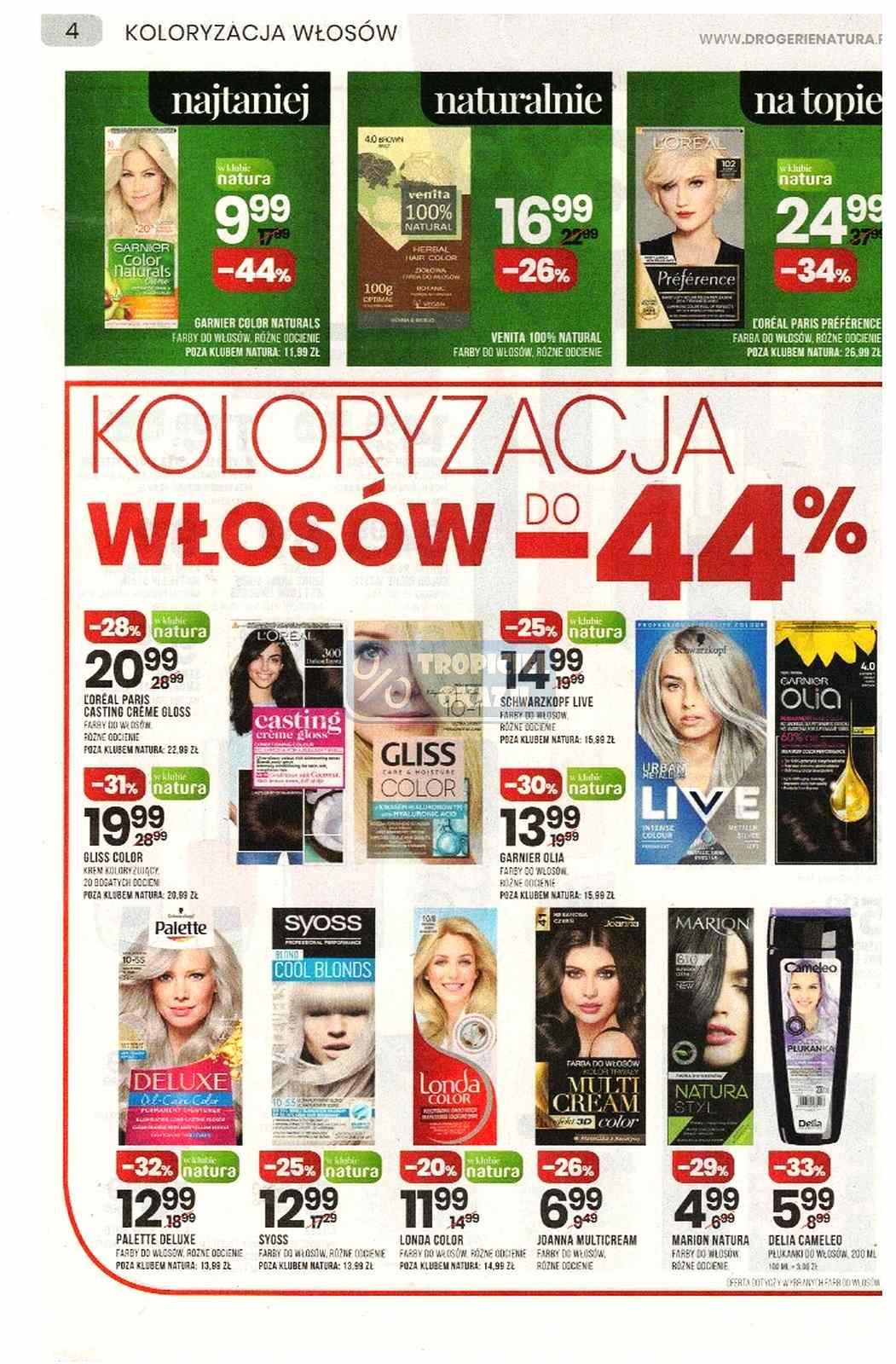 Gazetka promocyjna Drogerie Natura str. 4
