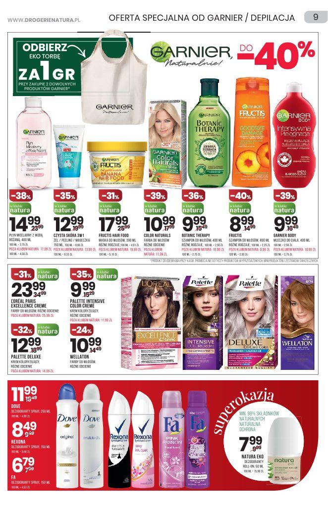Gazetka promocyjna Drogerie Natura str. 9