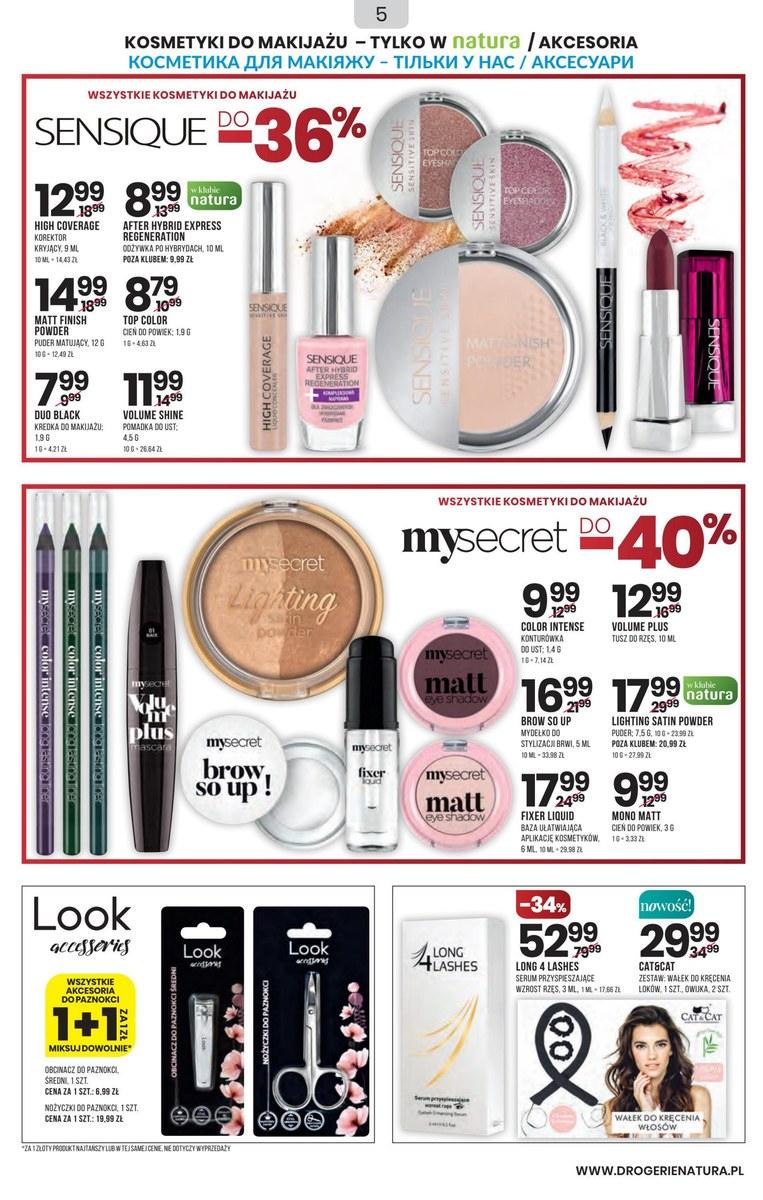 Gazetka promocyjna Drogerie Natura str. 5