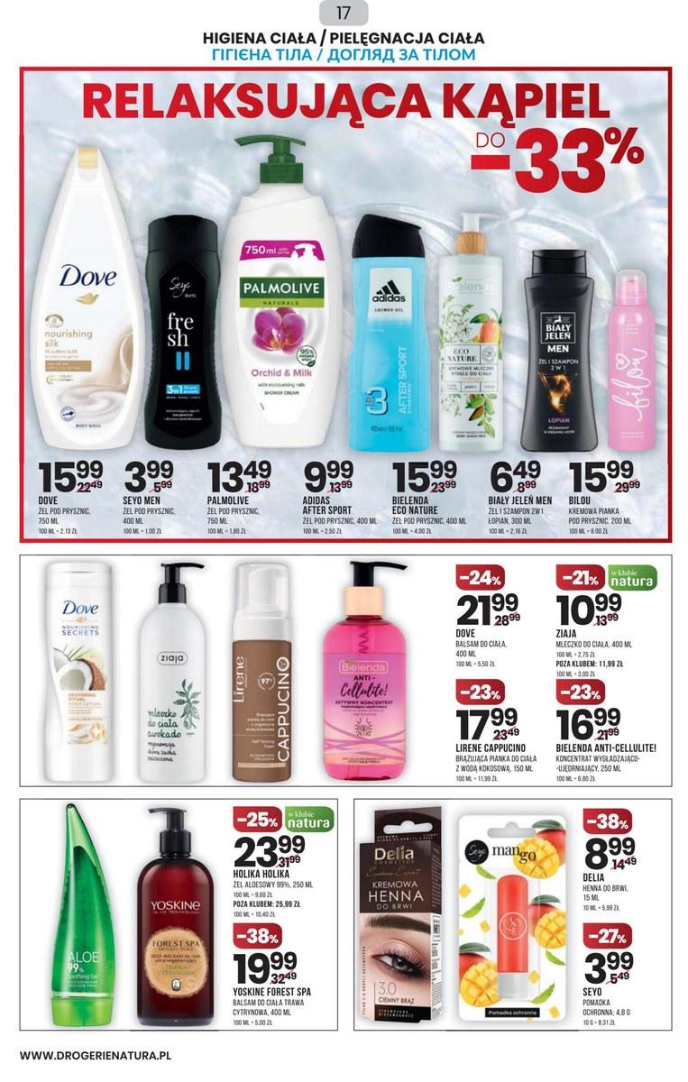 Gazetka promocyjna Drogerie Natura str. 17