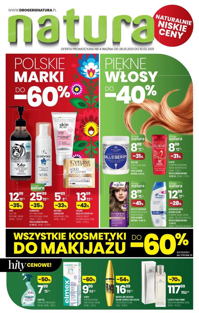 Gazetka promocyjna Drogerie Natura str. 1