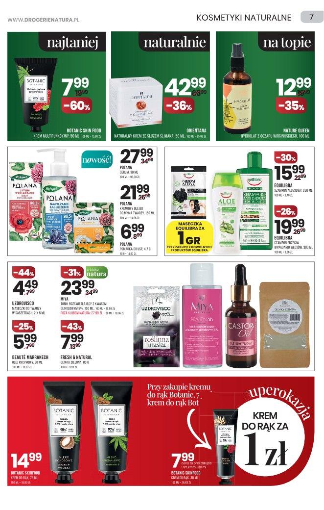 Gazetka promocyjna Drogerie Natura str. 7