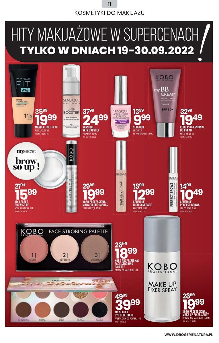 Gazetka promocyjna Drogerie Natura str. 11