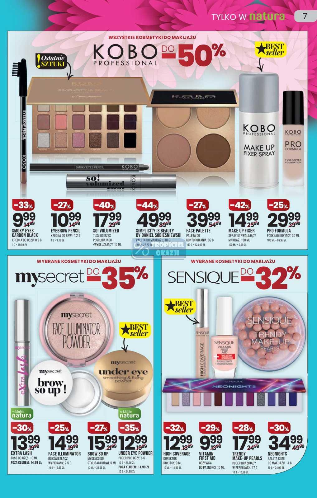 Gazetka promocyjna Drogerie Natura str. 7