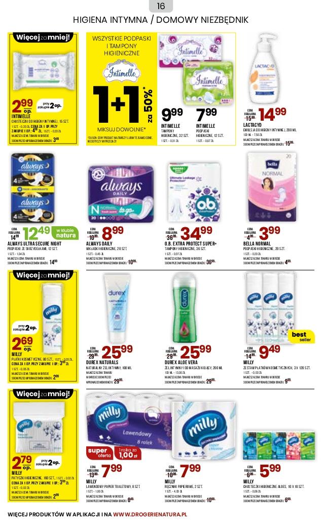 Gazetka promocyjna Drogerie Natura str. 16