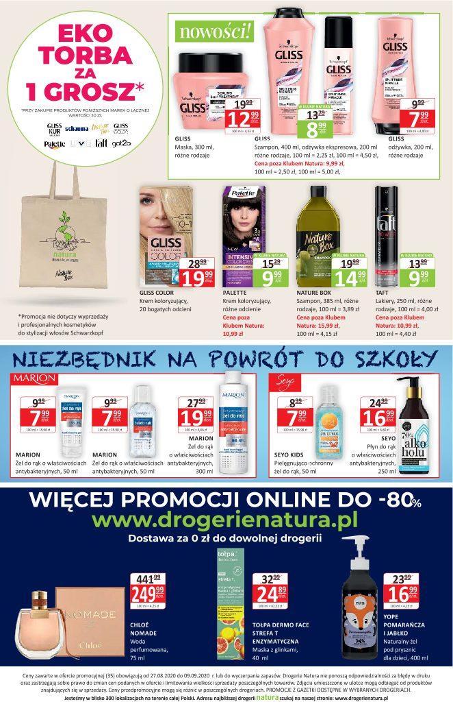 Gazetka promocyjna Drogerie Natura str. 16