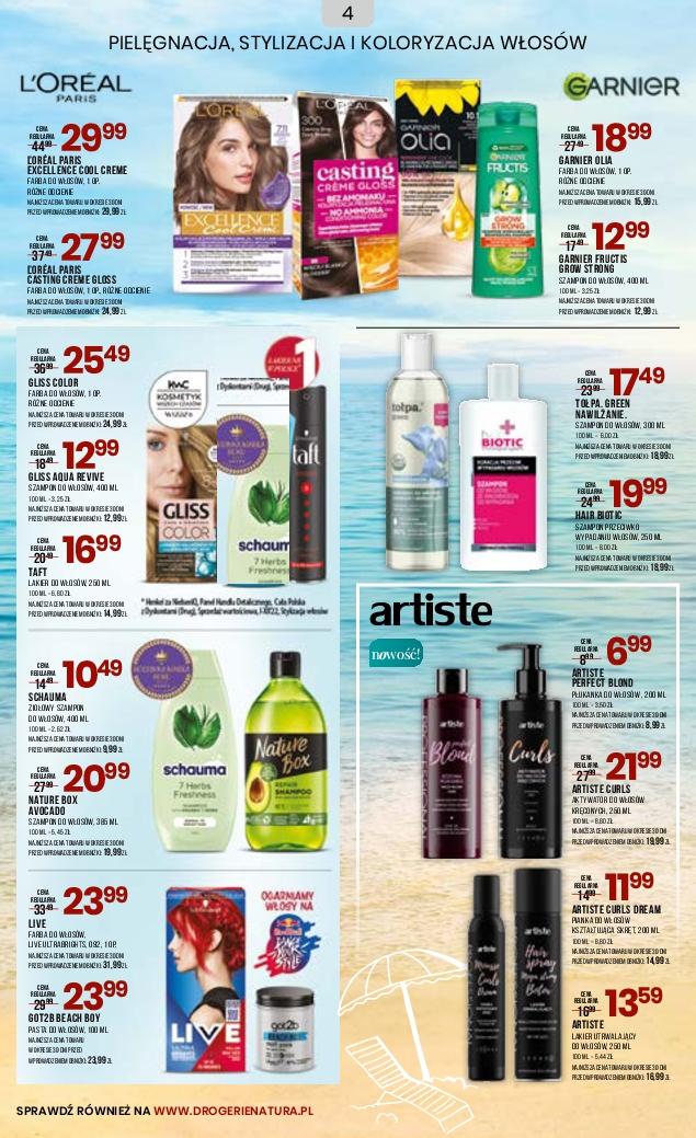 Gazetka promocyjna Drogerie Natura str. 4