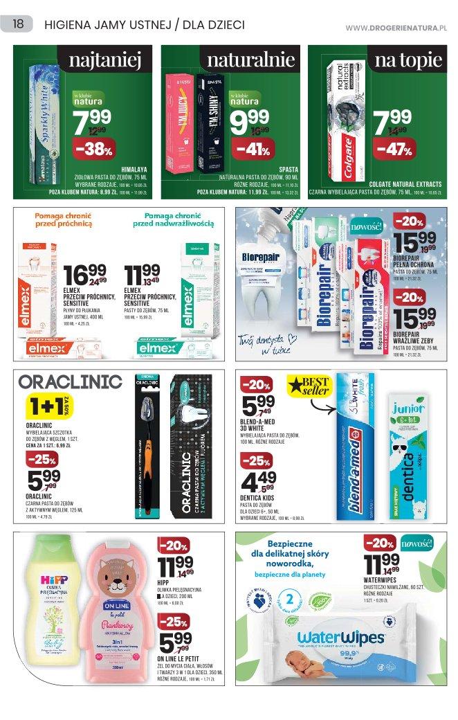 Gazetka promocyjna Drogerie Natura str. 18