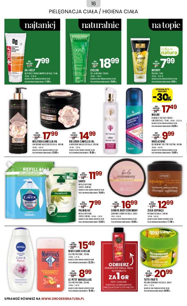 Gazetka promocyjna Drogerie Natura str. 16