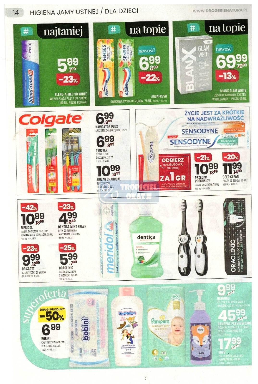 Gazetka promocyjna Drogerie Natura str. 14