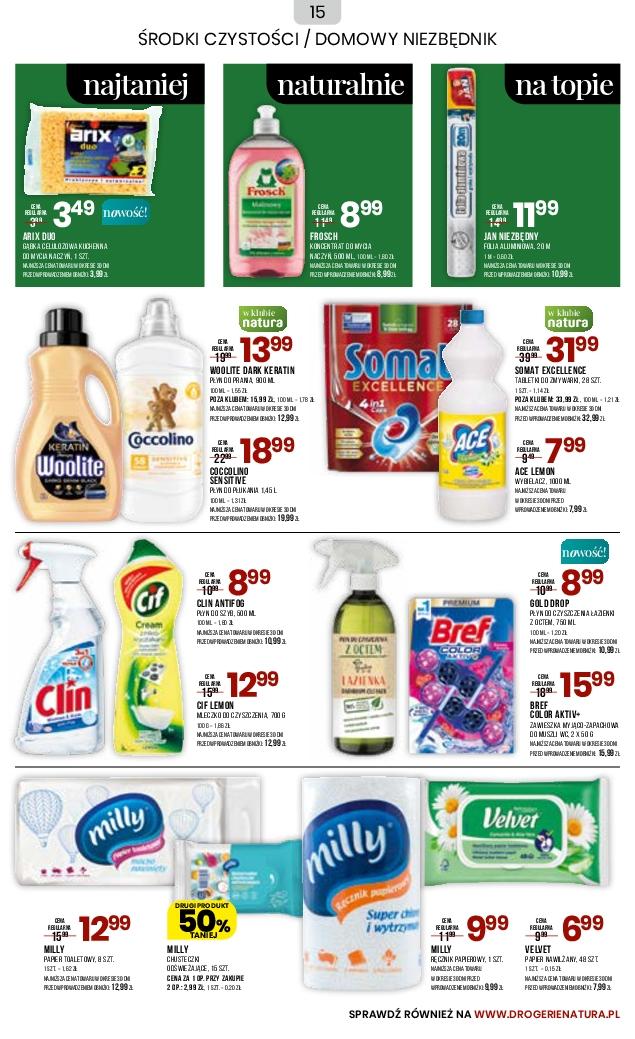 Gazetka promocyjna Drogerie Natura str. 15