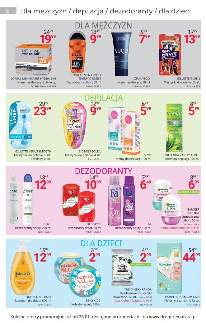 Gazetka promocyjna Drogerie Natura str. 8