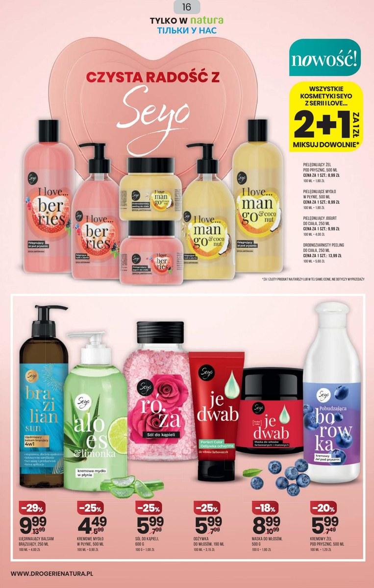 Gazetka promocyjna Drogerie Natura str. 16
