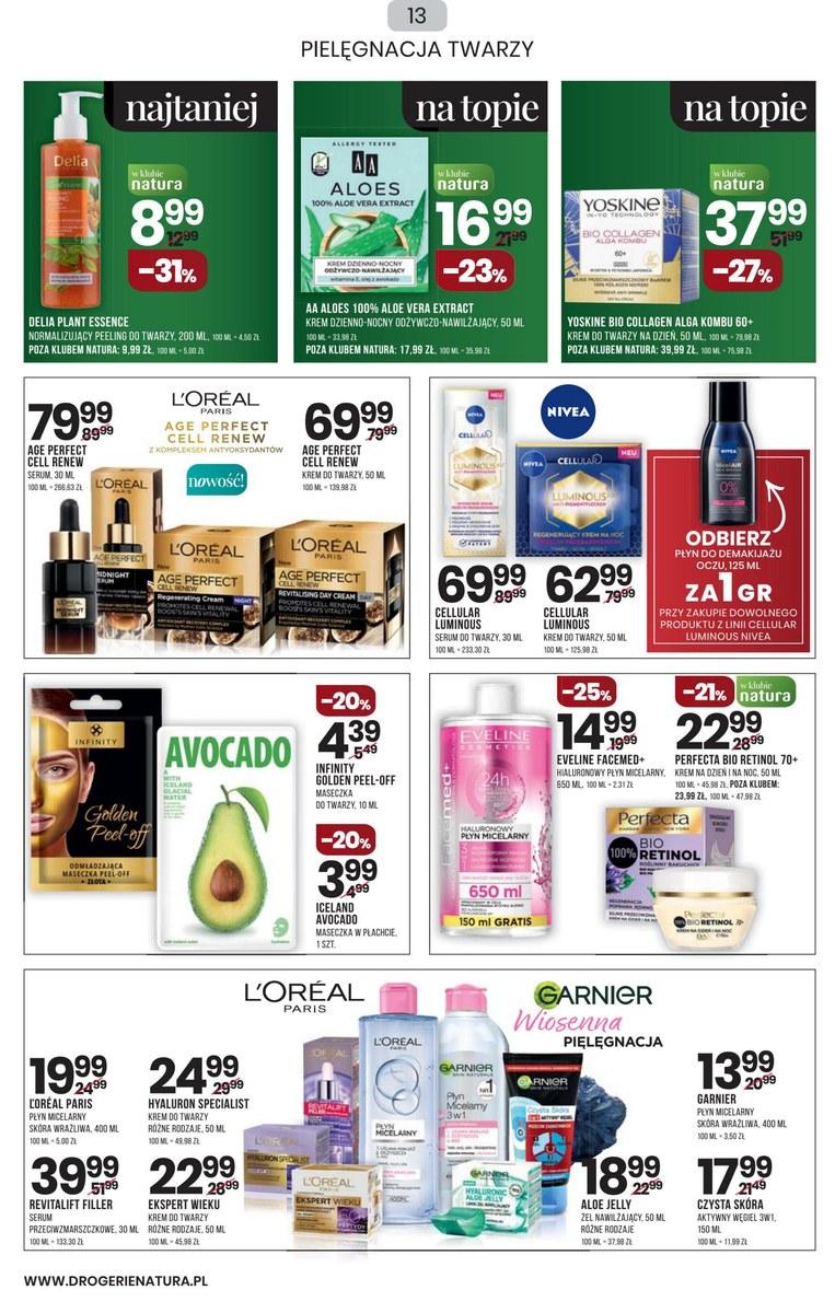 Gazetka promocyjna Drogerie Natura str. 13