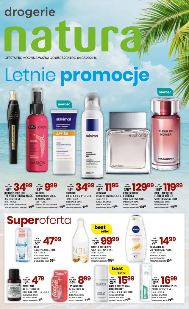 Gazetka promocyjna Drogerie Natura str. 1