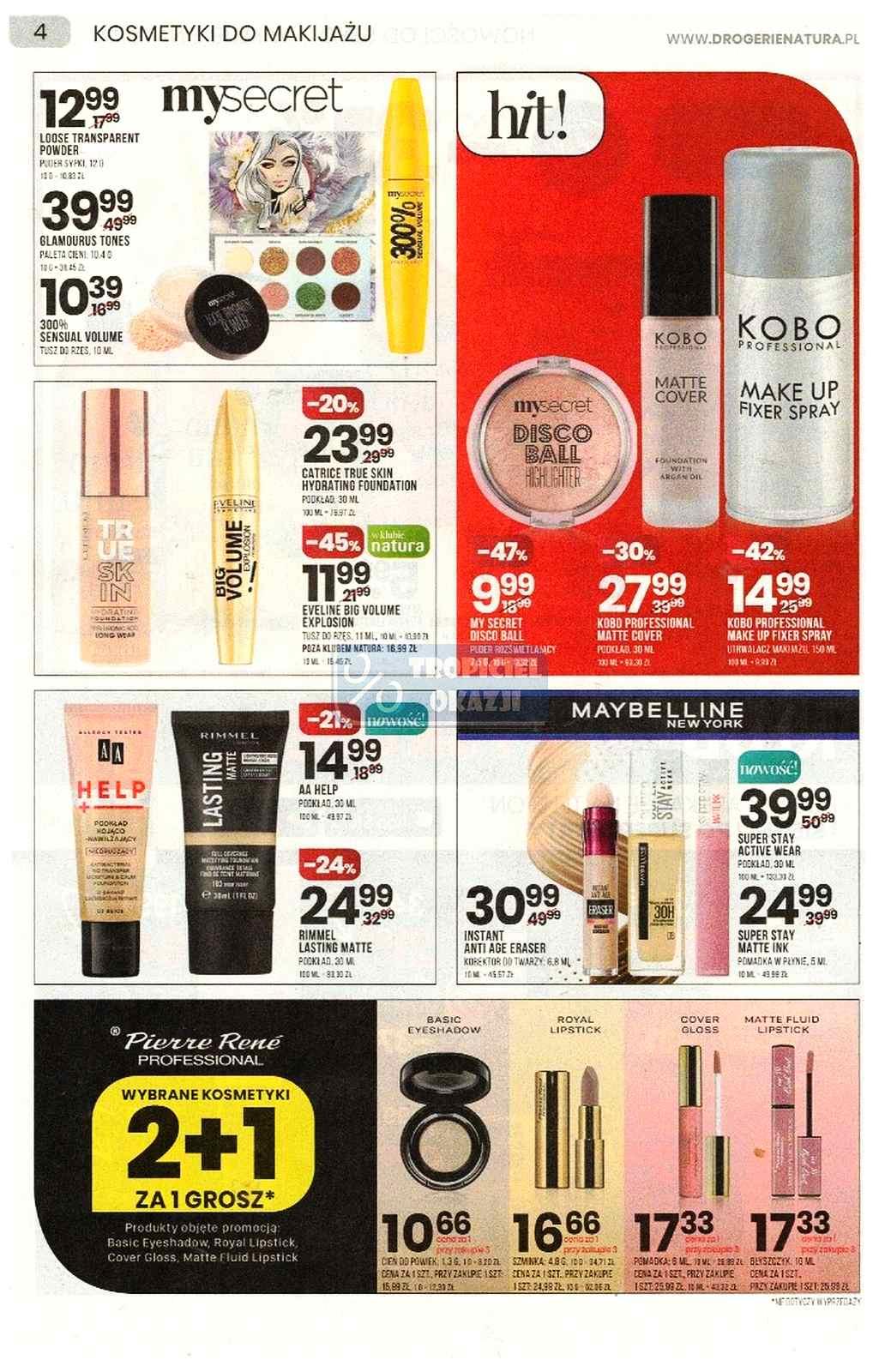 Gazetka promocyjna Drogerie Natura str. 4