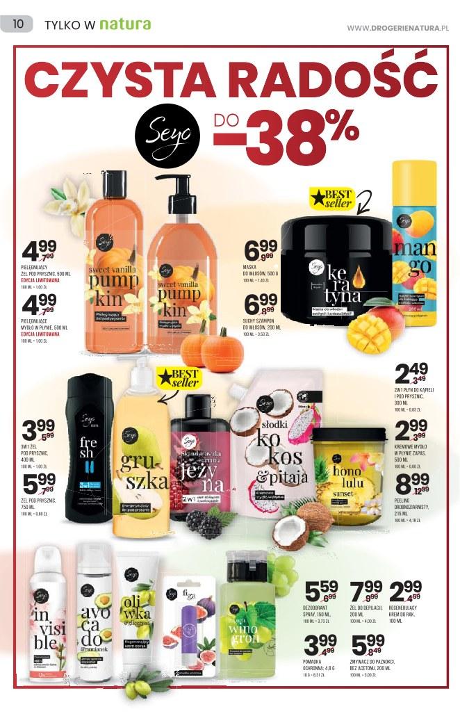 Gazetka promocyjna Drogerie Natura str. 10