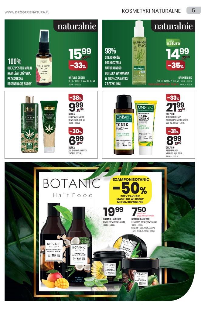 Gazetka promocyjna Drogerie Natura str. 5