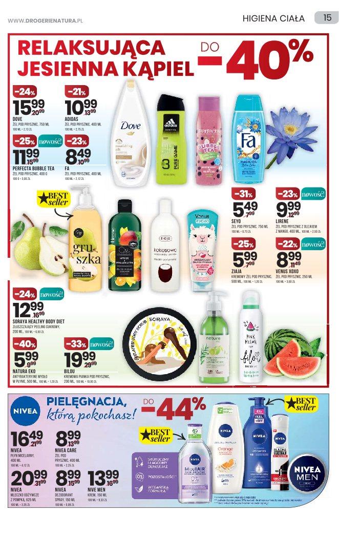 Gazetka promocyjna Drogerie Natura str. 15