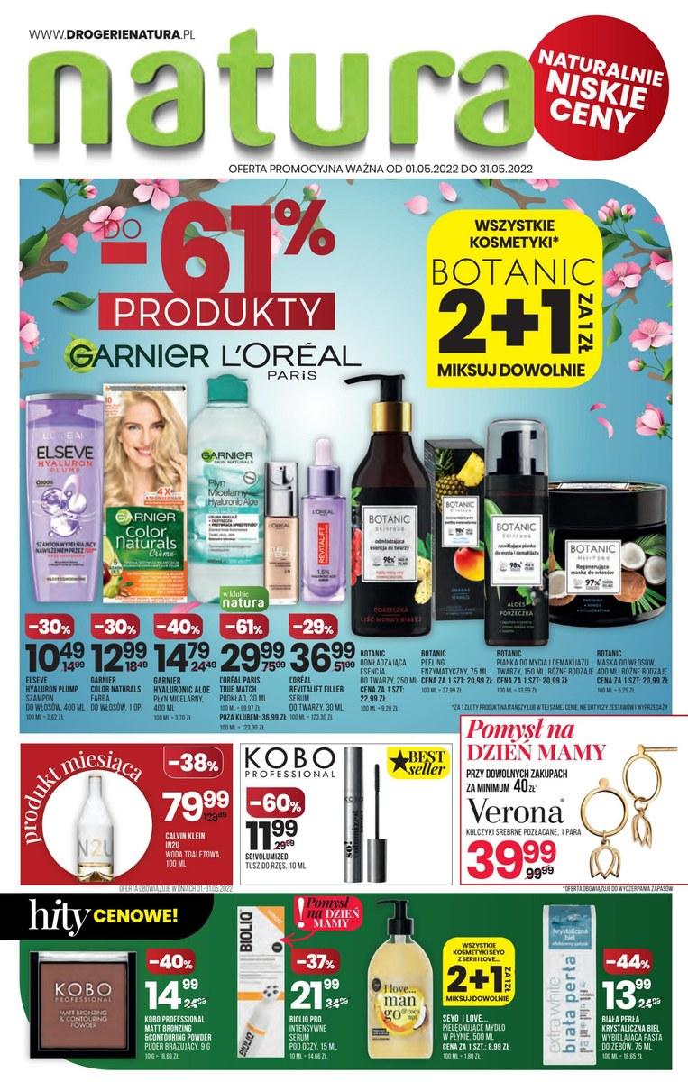 Gazetka promocyjna Drogerie Natura str. 1