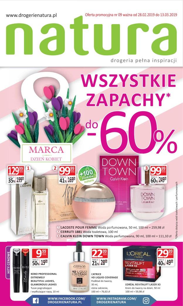 Gazetka promocyjna Drogerie Natura str. 1