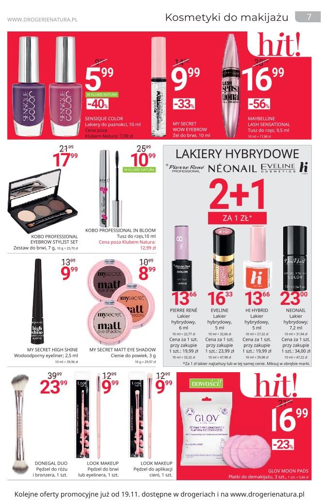 Gazetka promocyjna Drogerie Natura str. 7