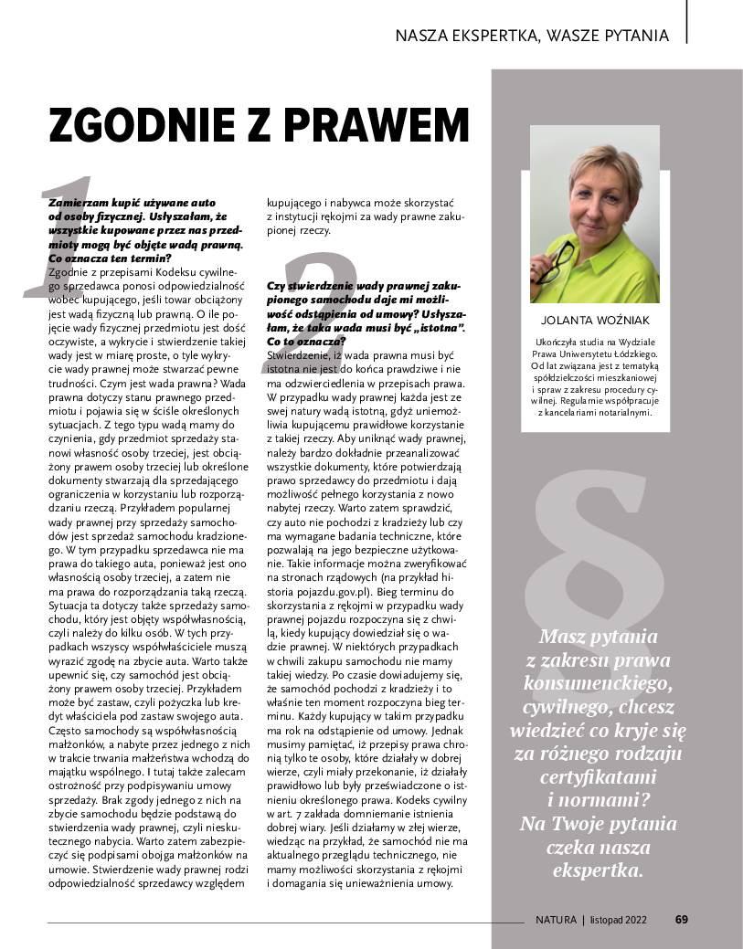 Gazetka promocyjna Drogerie Natura str. 69