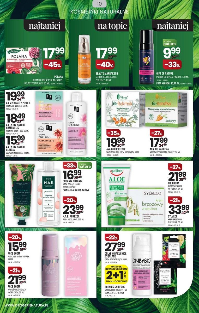Gazetka promocyjna Drogerie Natura str. 10