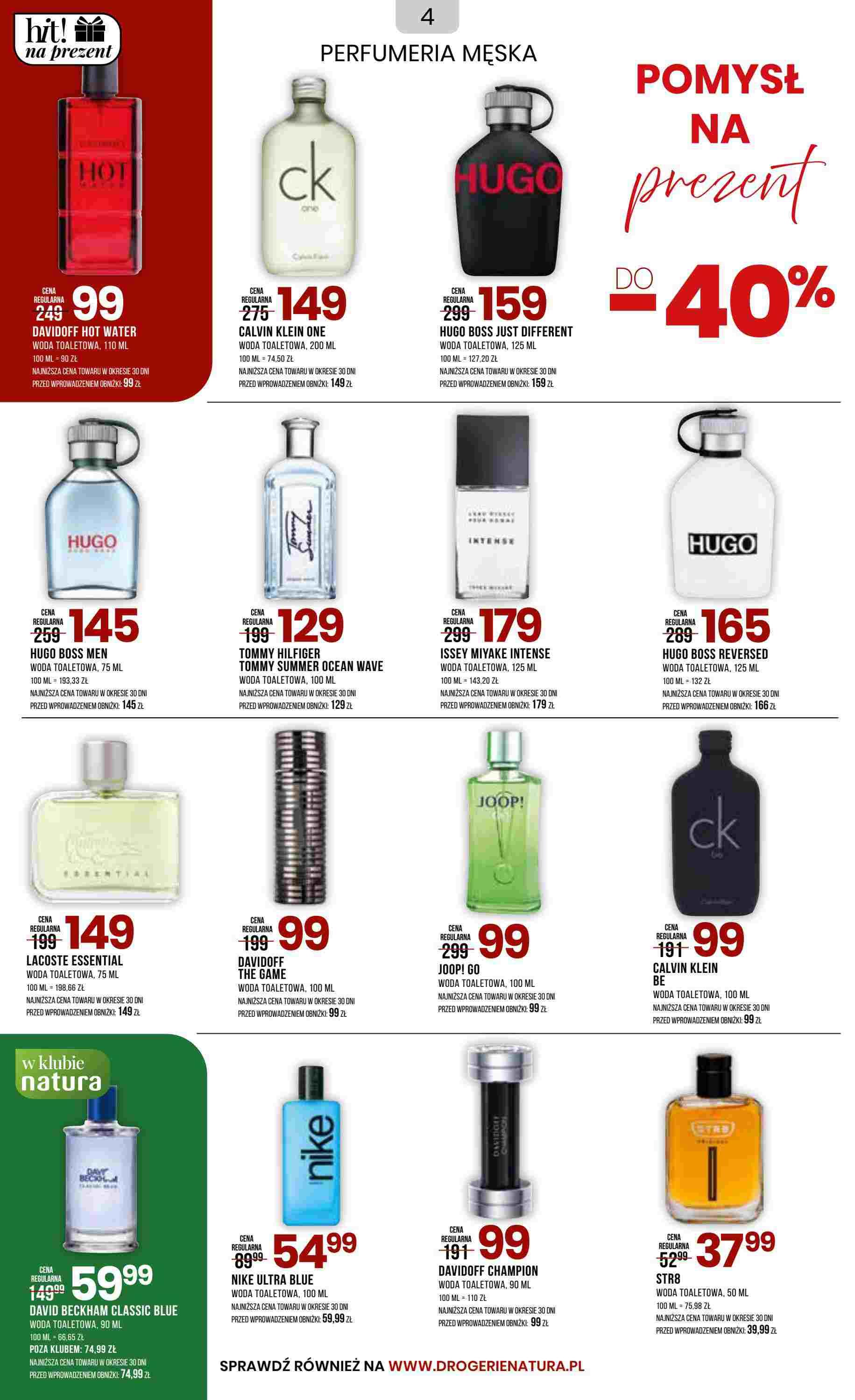 Gazetka promocyjna Drogerie Natura str. 4