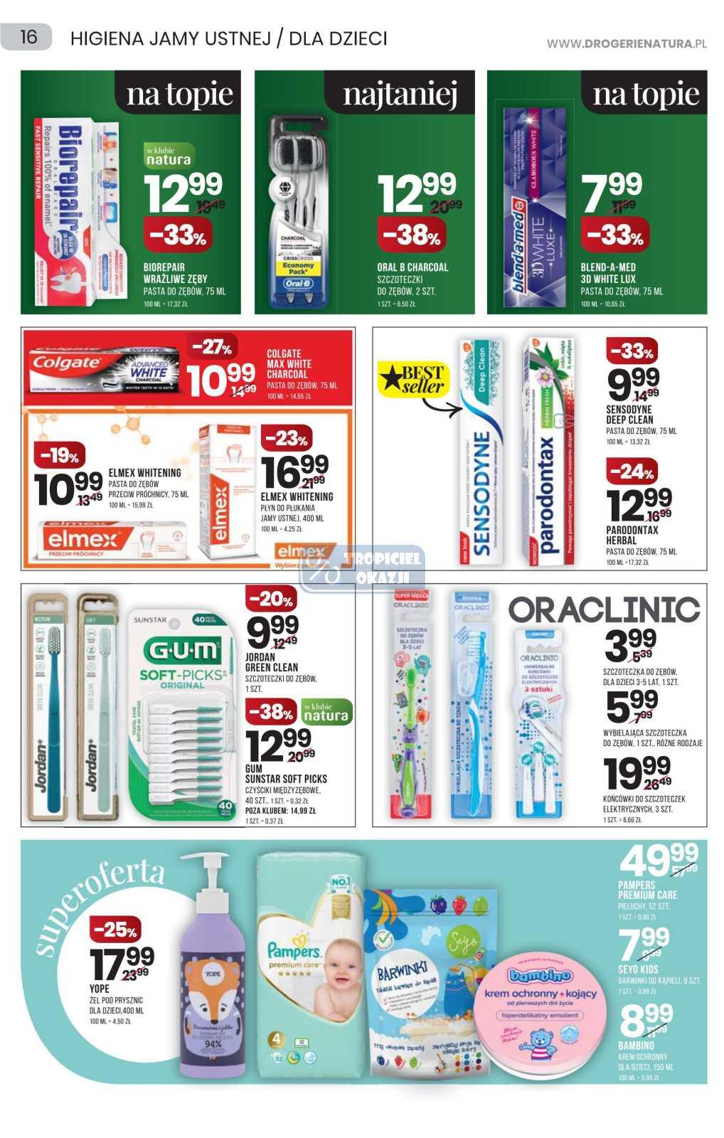 Gazetka promocyjna Drogerie Natura str. 16