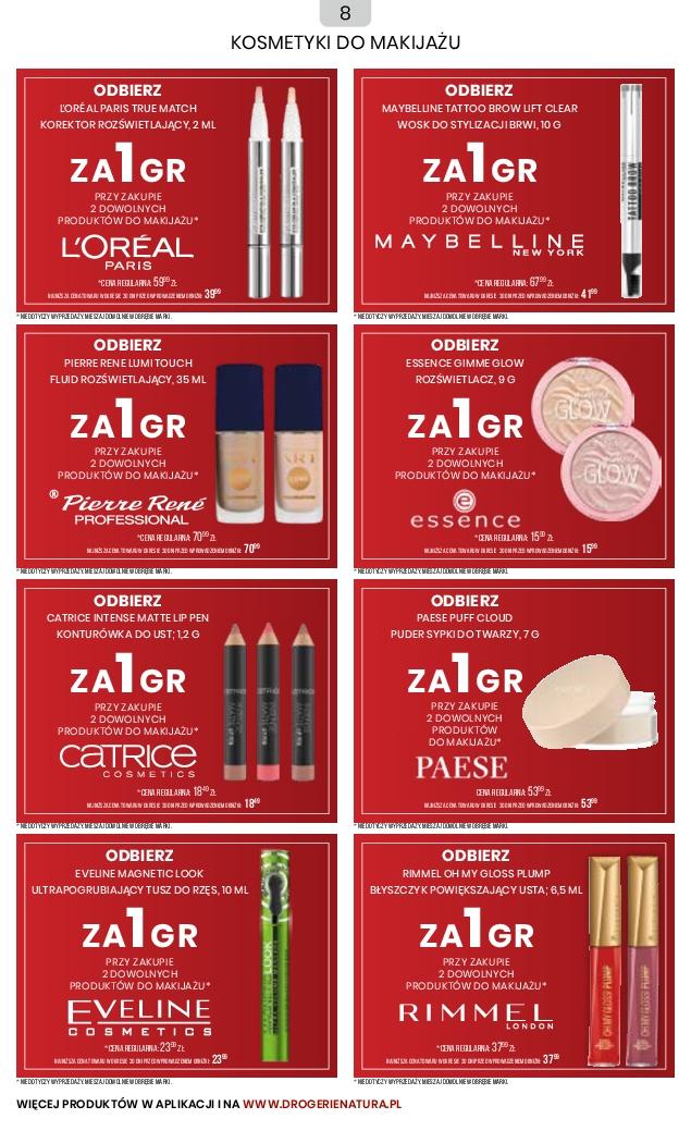 Gazetka promocyjna Drogerie Natura str. 8