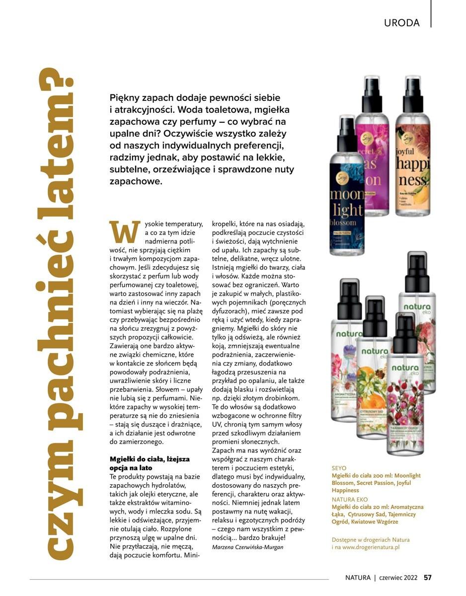 Gazetka promocyjna Drogerie Natura str. 57