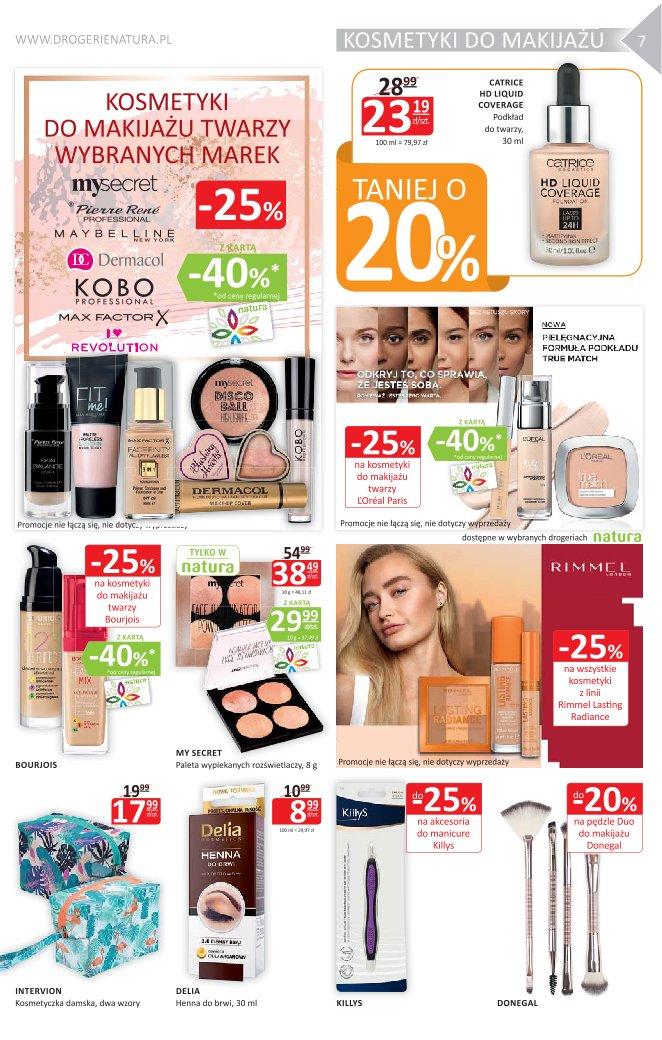 Gazetka promocyjna Drogerie Natura str. 7