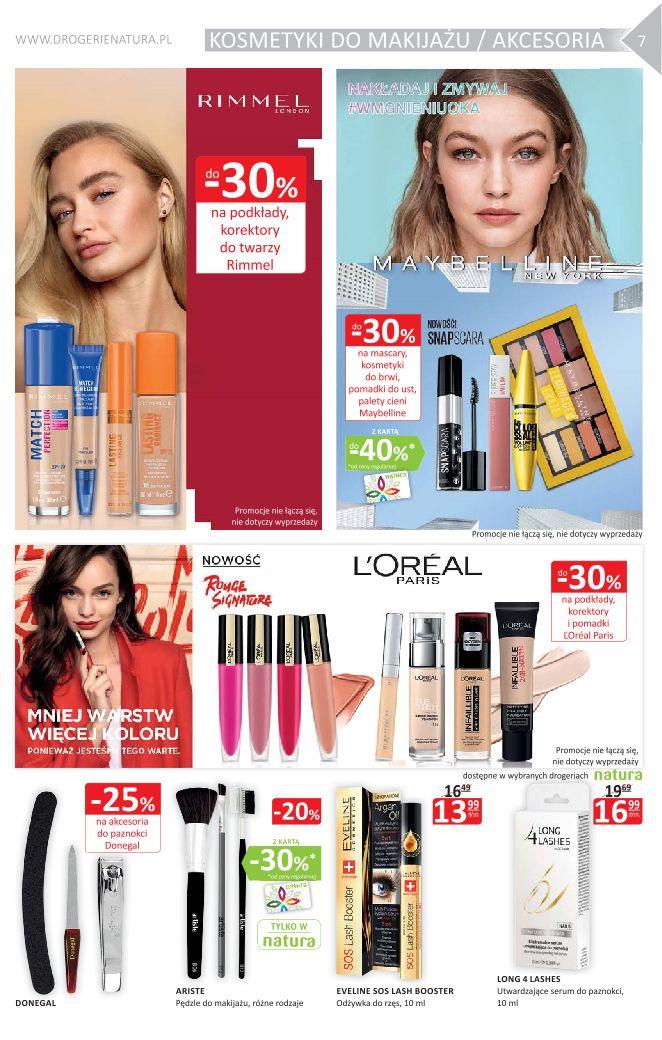 Gazetka promocyjna Drogerie Natura str. 7