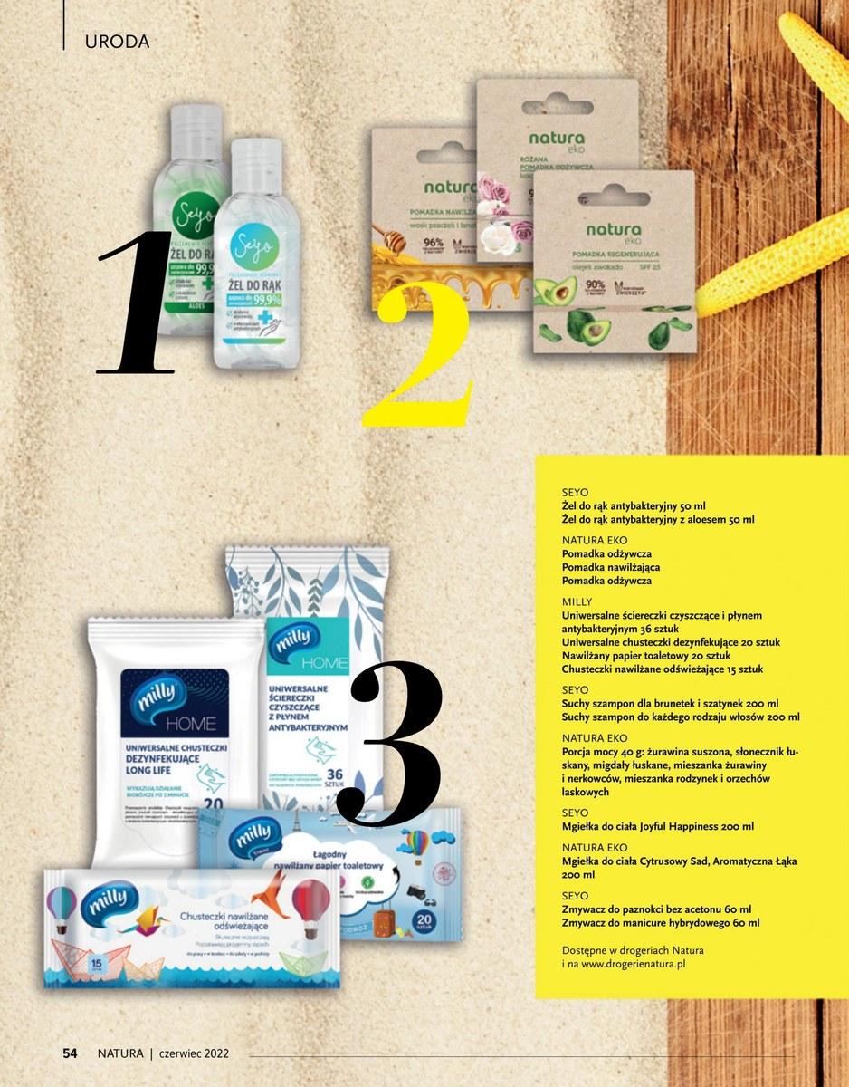 Gazetka promocyjna Drogerie Natura str. 54