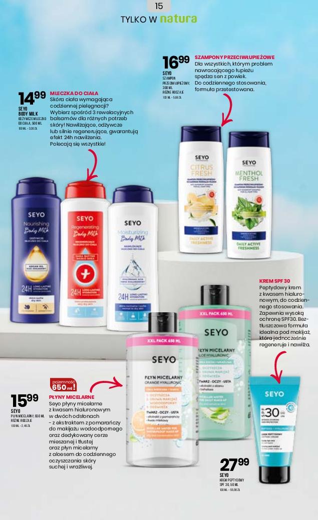 Gazetka promocyjna Drogerie Natura str. 15