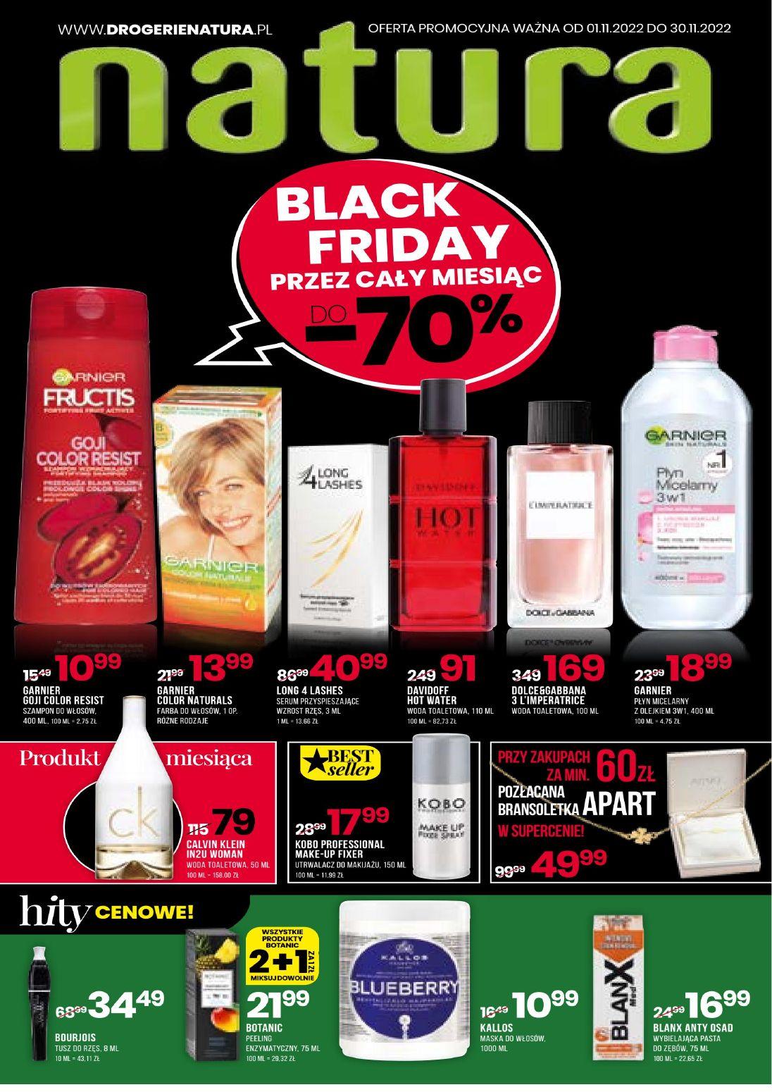 Gazetka promocyjna Drogerie Natura str. 1