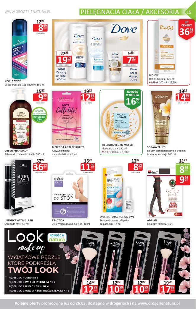 Gazetka promocyjna Drogerie Natura str. 15
