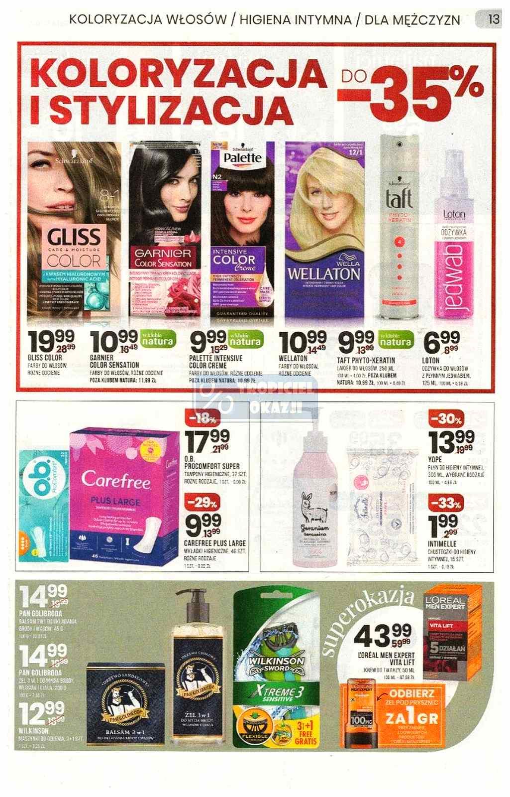 Gazetka promocyjna Drogerie Natura str. 13