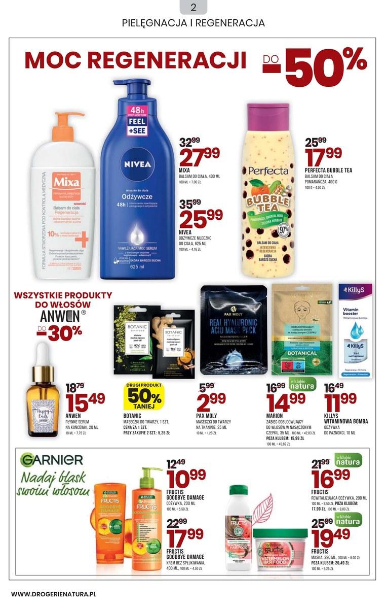 Gazetka promocyjna Drogerie Natura str. 2