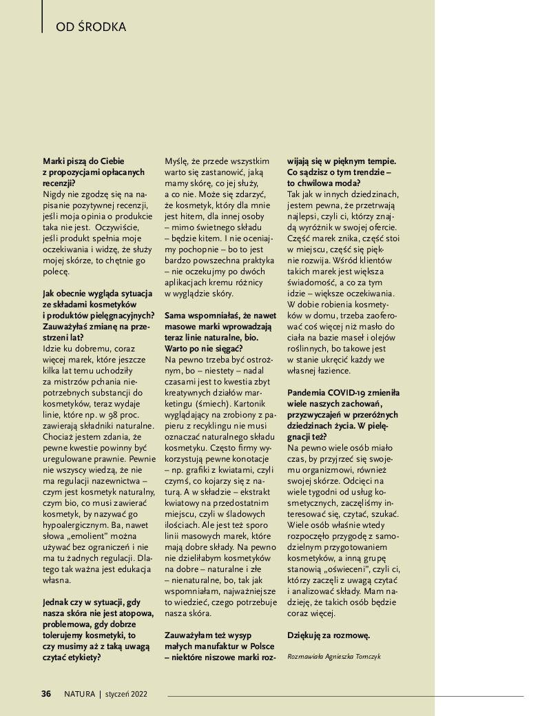 Gazetka promocyjna Drogerie Natura str. 36